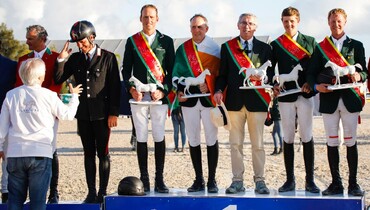 The Irish team claims victory in the CSIO3* Nations Cup in Vilamoura