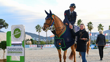Emilio Bicocchi and Rondine Del Terricio top the CSI2* Grand Prix at Autumn MET III 2021
