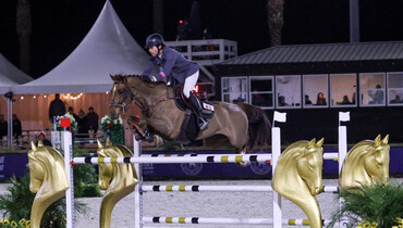 Team Eye Candy captures the gold in $200,000 Major League Show Jumping Team Final, sponsored by Desert Flight