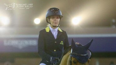 Girl power in Riyadh: Hees wins the FEI Jumping World Cup™, Tops-Alexander the Grand Prix
