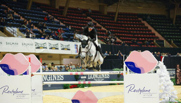 Hunter Holloway and Pepita Con Spita top all female podium in Texas with $75,000 Restylane 1.50m Welcome CSI4*-W win