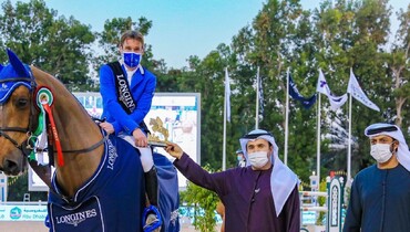 Bart Bles and Kriskras DV best in the CSI4*-W Abu Dhabi Grand Prix