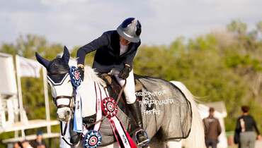Jessica Mendoza captures one-two finish in the $37,000 1.45m Welcome CSI2* at Split Rock Sarasota