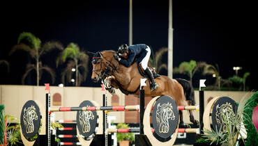 David Will and Babalou HD win CSI4*-W Al Shira'aa Longines FEI World Cup Grand Prix