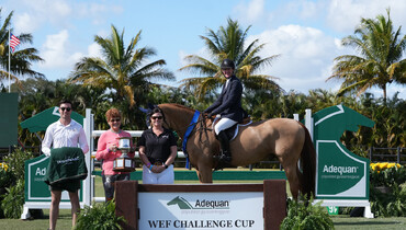 McLain Ward saves the best for last in $50,000 Adequan® WEF Challenge Cup round IV CSI4* victory