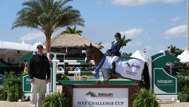 Adrienne Sternlicht shines in $75,000 Adequan® WEF Challenge Cup round V CSI5* at 2022 WEF