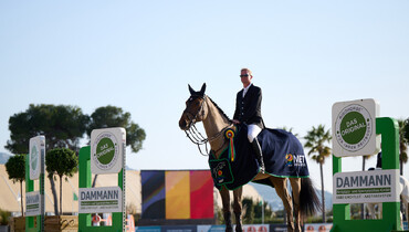 Jérôme Guery and Grupo Prom Diego on top in the CSI2* Grand Prix presented by Dammann Reitplatz- u. Sportplatzbau GmbH  at Spring MET II 2022