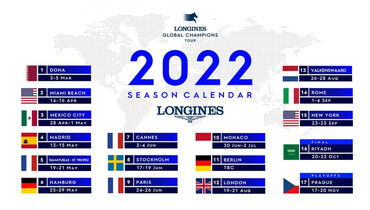 Brand new location and favourites return as 2022 LGCT & GCL calendar is confirmed