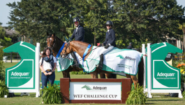 Ali Wolff and Karl Cook share victory in $37,000 Adequan® WEF Challenge Cup round VI CSI3*