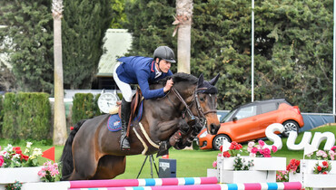 Leopold van Asten and VDL Groep Miss Untouchable best in Thursday's CSI4* 1.50m Grand Prix qualifier at the Andalucía Sunshine Tour