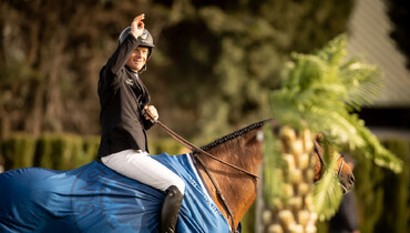 Willem Greve and Highway TN win Friday's feature class at the Andalucía Sunshine Tour