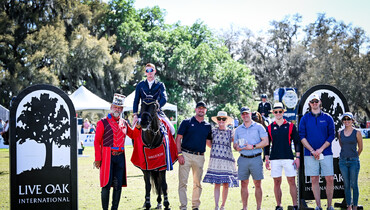 Daniel Coyle wins $37,000 Live Oak International CSI4*-W Longines world ranking class