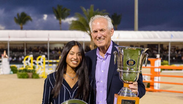Mimi Gochman receives USET Foundation's 2022 Lionel Guerrand-Hermès Trophy