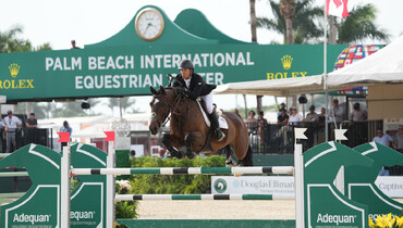 Farrington finishes first in $75,000 Adequan® WEF Challenge Cup round IX CSI5*