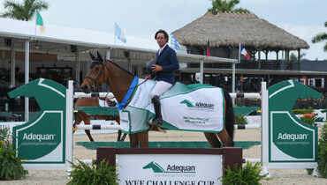 Nick Dello Joio and Cornet’s Cambridge claim win in $75,000 Adequan® WEF Challenge Cup round X CSI4*