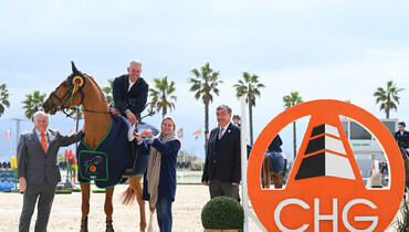 Smits and Farezzo fly to the win in the CSI3* 1.50m Grand Prix presented by CHG at Spring MET 2022