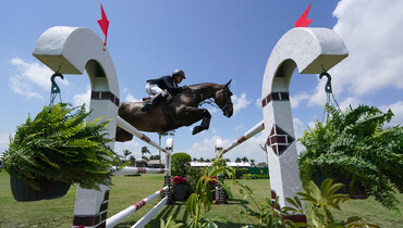Bertram Allen and Pacino Amiro cruise to top finish in $140,000 Adequan® WEF Challenge Cup round XII CSI5*