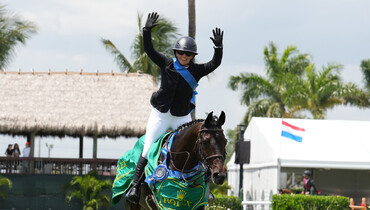 Ashlee Bond forges successful partnership for victory in $500,000 Rolex Grand Prix CSI5* at 2022 Winter Equestrian Festival