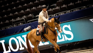 Wednesday's warm-up at the Longines FEI Jumping World Cup™ Final 2022 in images