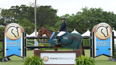 Ashlee Bond and Contefina LVF come out on top in $37,000 Perfect Products 1.45m CSI3*