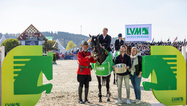 Robert Whitaker and Evert win the CSI4* 1.50m LVM Versicherung Prize in Hagen