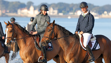 Beach life at Jumping International La Baule