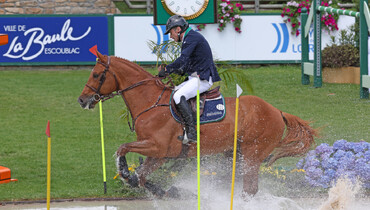 Denis Lynch and Rubens LS La Silla win the Derby Région des Pays de la Loire