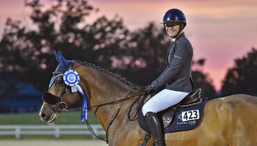 Amanda Derbyshire and Cornwall BH save best for last in $37,000 Kentucky Spring Classic 1.45m CSI3*