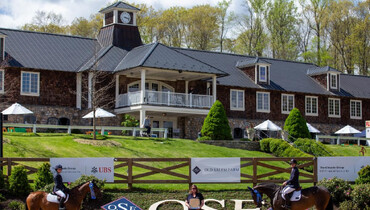 Ward and Debney tie for the win in the $37,000 FEI 1.45m two-phase competition at 2022 Old Salem Farm Spring Horse Shows
