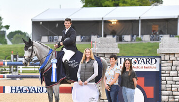 Shane Sweetnam and Alejandro claim $140,000 Hagyard Grand Prix CSI3* at Kentucky Spring Horse Show