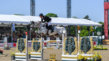 Victory for Verlooy in the Falcon Stakes at Royal Windsor Horse Show