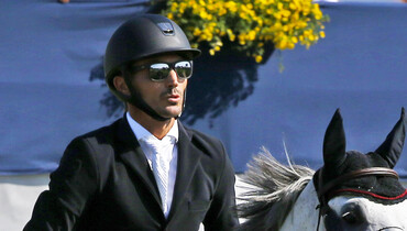 Stefan Eder and Dr. Scarpo top the CSI4* 1.55m Grand Prix in Montefalco