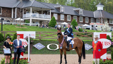 Jordan Coyle triumphs in the $125,000 Old Salem Farm Grand Prix presented by The Kincade Group