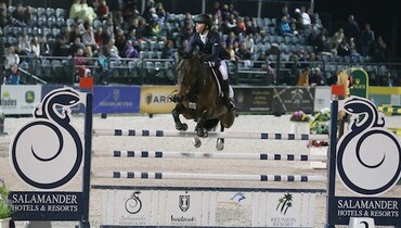 Kent Farrington and Blue Angel victorious in $85,000 Salamander Hotels & Resorts Grand Prix CSI 3* at the 2015 WEF