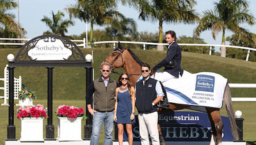 Adam Prudent and Vasco victorious in $50,000 Equestrian Sotheby's Jumper Derby at the 2015 WEF