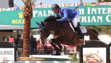 Doda de Miranda and AD Amigo B victorious in $34,000 1.45m speed in week 7 at WEF