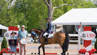 McLain Ward soars to victory in the $65,000 Welcome Stake of North Salem at 2022 Old Salem Farm Spring Horse Shows