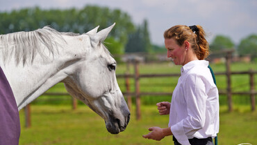 Hilary Scott: “I try to be as natural with my horses as possible”