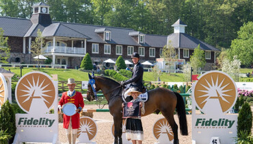 McLain Ward takes third consecutive win in the $37,000 FEI 1.45m jump-off at 2022 Old Salem Farm Spring Horse Shows
