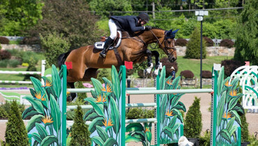 McLain Ward defends his title in the $200,000 Empire State Grand Prix presented by Old Salem Farm and The Kincade Group at the 2022 Old Salem Farm Spring Horse Shows