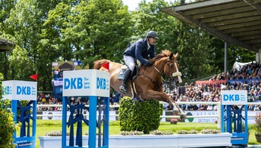 Benjamin Wulschner wins the second qualifier for the German Jumping Derby