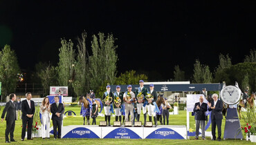 Ireland wins the Longines EEF Nations Cup in Lisbon