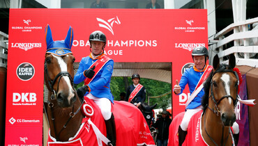 Show jumping legends Whitaker and Ehning thrilled the crowds in dramatic GCL Hamburg