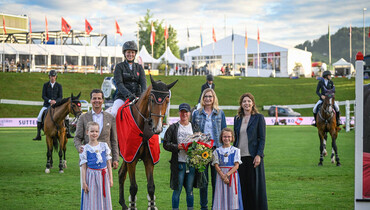 Home win for Barbara Schnieper and Escoffier in the 1.50m Prize Suttero as CSIO5* St. Gallen kicks off