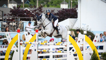 Jessica Mendoza and Dublin top $37,000 Devon Speed Derby CSI4* for second Devon blue of the week