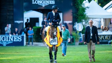 Cian O'Connor and C Vier win the CSI4* Lotto-Hessen Preis in Wiesbaden
