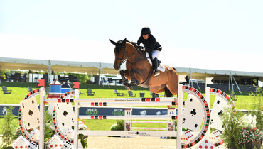 Christine McCrea cruises to win $37,000 CSI3* Welcome Stake
