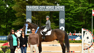 Margie Engle goes all in to win $138,600 Turtle Creek Casino & Hotel CSI3* Grand Prix