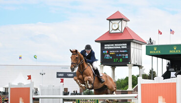 Patricio Pasquel and Babel best in the CSI5* PwC Cup at Spruce Meadows