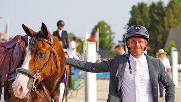 Epaillard unbeatable in Saturday's CSI4* 1.55m TM² Equestrian Grand Prix at Sentower Park